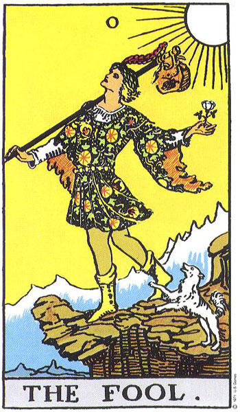 The Fool — Rider-Waite-Smith Tarot